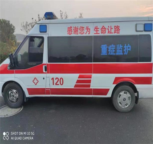 泾阳救护车出租服务案例3